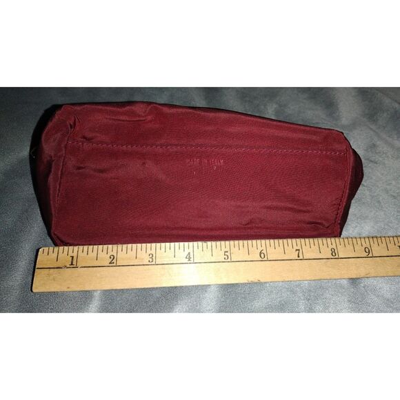 MINOBOSSI Firenze Reversible Red/Black Small Purse with Handles & Shoulder Strap - Picture 9 of 15